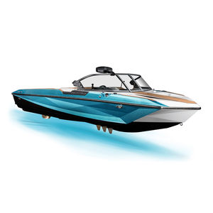 runabout in-bord / à double console / de ski nautique / max. 7 personnes