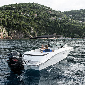 runabout hors-bord / à double console / bow-rider / de ski nautique