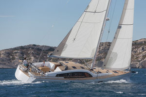 sailing-yacht de croisière / salon de pont