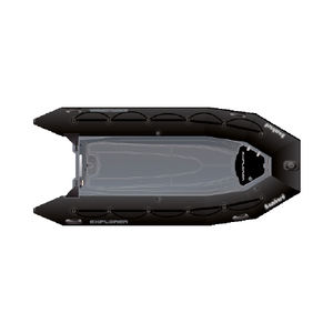 bateau pneumatique hors-bord / semi-rigide / pour la pêche / max. 7 personnes