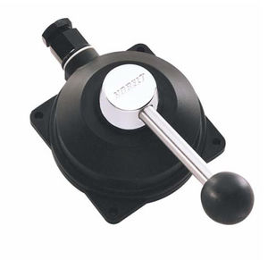 manette de commande de gouvernail / numérique / simple levier / pour navire