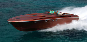 vedette hydrojet / diesel / coque planante / open