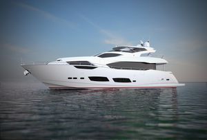 motor-yacht de croisière / à fly / 5 cabines