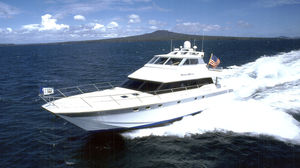 motor-yacht de croisière / à fly fermé / coque planante
