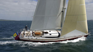 sailing-yacht de croisière / salon de pont