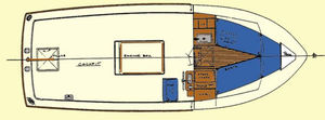 cabin-cruiser in-bord / hard-top / lobster