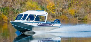 runabout hors-bord / à double console / de pêche sportive / max. 6 personnes
