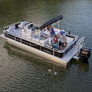 bateau ponton hors-bord / tri-tube / de pêche sportive / max. 12 personnes