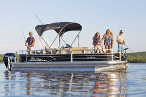 bateau ponton hors-bord / de pêche sportive / max. 10 personnes