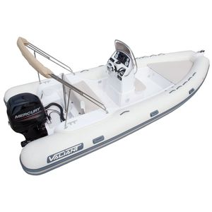 bateau pneumatique hors-bord / semi-rigide / à console centrale / max. 10 personnes