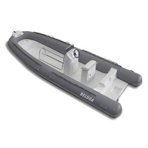 bateau pneumatique hors-bord / semi-rigide / à console centrale / max. 12 personnes