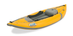 kayak sit-on-top / gonflable / d'eau vive / monoplace
