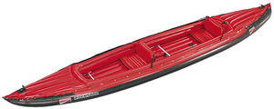 kayak sit-on-top / gonflable / de randonnée / 2 places