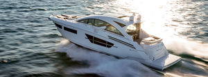 motor-yacht de croisière / hard-top / coque planante