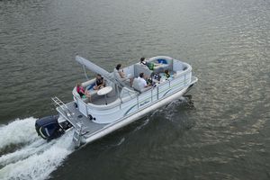 bateau ponton hors-bord / max. 12 personnes
