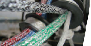 anneau de friction cordage max. : 14 mm / en aluminium
