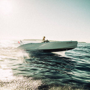 runabout in-bord / à double console / traditionnel / max. 9 personnes