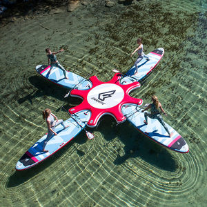 jeu aquatique plateforme / podium / gonflable