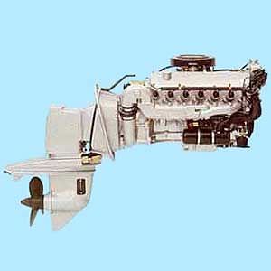 moteur plaisance / stern-drive / essence