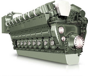 moteur semi-rapide / pour navire / de propulsion / diesel