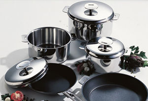 casserole en acier inoxydable