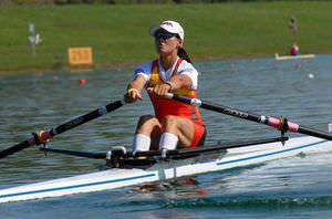 bateau d'aviron de compétition / skiff