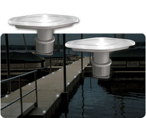 éclairage pour ponton solaire
