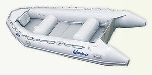 bateau pneumatique hors-bord / semi-rigide / pour condition extrême / max. 8 personnes