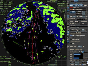 radar pour navire / ARPA / avec AIS