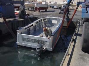 bateau de travail polyvalent hors-bord / en aluminium