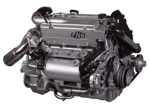 moteur in-bord / diesel / injection indirecte / turbo