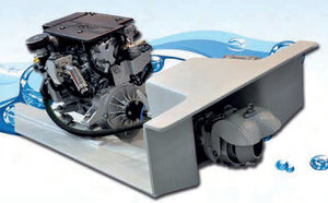 moteur in-bord / diesel / turbo à géométrie variable / common-rail