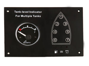 indicateur pour bateau / de niveau / analogique / à carburant