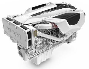 moteur in-bord / diesel / common-rail / turbo