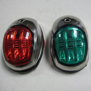 feux de navigation pour bateaux / à LED / blancs / en inox