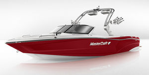 runabout in-bord / bow-rider / à double console / de wakeboard