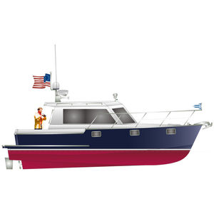 cabin-cruiser in-bord / hard-top / lobster / 2 cabines