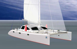 catamaran / de croisière / cockpit ouvert / 3 cabines
