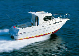 bateau de pêche-promenade in-bord / max. 7 personnes