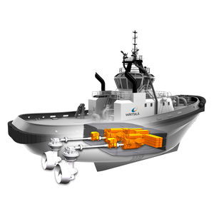 système de propulsion pour navire / hybride diesel-électrique / à moteur électrique