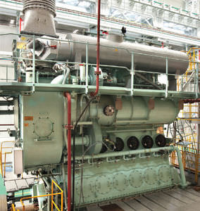 moteur lent pour navire / diesel / Tier 3
