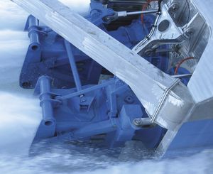 turbine hydrojet pour navire
