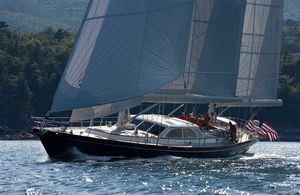 sailing-yacht de croisière / traditionnel / cockpit ouvert / ketch