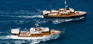 motor-yacht traditionnel / à fly / sur mesure