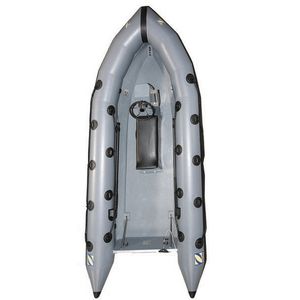 bateau de travail / hors-bord / bateau pneumatique semi-rigide