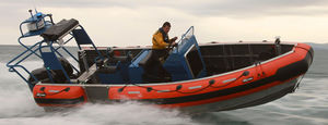 bateau utilitaire hors-bord / en aluminium / bateau pneumatique semi-rigide