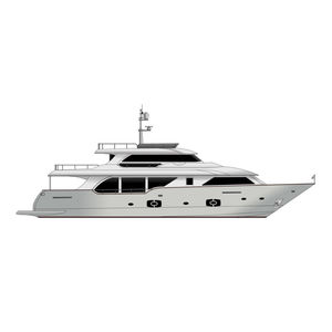 super-yacht de luxe de croisière / à fly / 4 ou 5 cabines