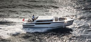runabout in-bord / à double console / annexe pour yacht / max. 14 personnes