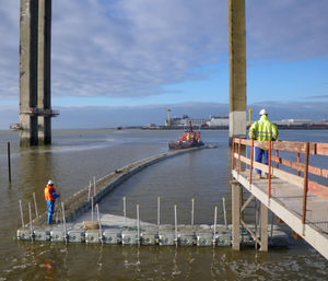 ponton flottant / de travail / pour marina