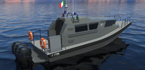 bateau de surveillance / bateau de travail / bateau à passagers / bateau de sauvetage